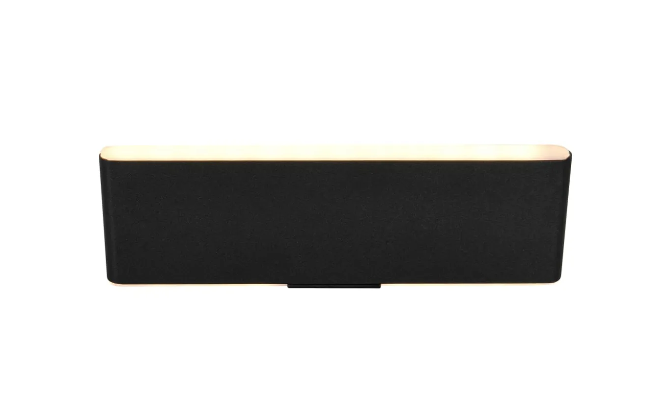 LED-Wandleuchte, Conchita, schwarz
