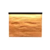 LED-Wandleuchte Kalea, holzfarbig
