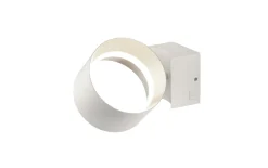 LED-Wandleuchte Loop, weiß, inkl. stufenloser Dimmfunktion