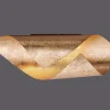 LED-Wandleuchte Nevis, goldfarbig, 31 cm