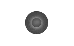 LED-Wandleuchte Shelly, schwarz