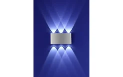 LED-Wandleuchte Stream, Aluminium, 3-flammig, 17 cm