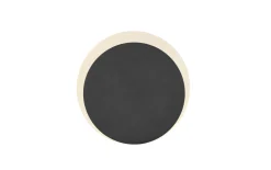 LED Wandleuchte Sun, schwarz
