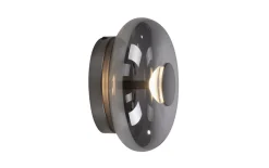 LED-Wand- und Deckenleuchte Posh, grau