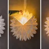 Lichterkette für Papiersterne Lighty, transparent, 150 cm
