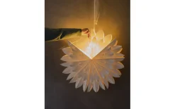 Lichterkette für Papiersterne Lighty, transparent, 150 cm