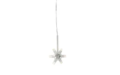 Lichterkette für Papiersterne Lighty, transparent, 150 cm