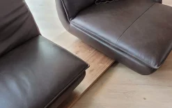 Liegesofa Mooove, schoko/Wildnussbaum, inkl. Funktionen