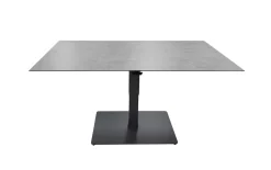 Lifttisch Bondino, anthrazit/grau
