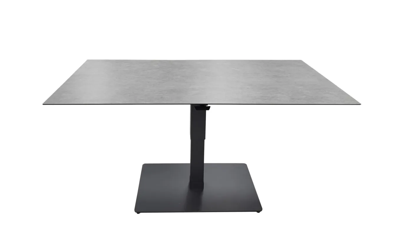 Lifttisch Bondino, anthrazit/grau