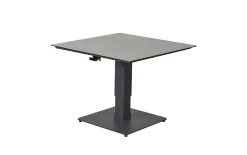 Lifttisch Bondino, anthrazit/grau