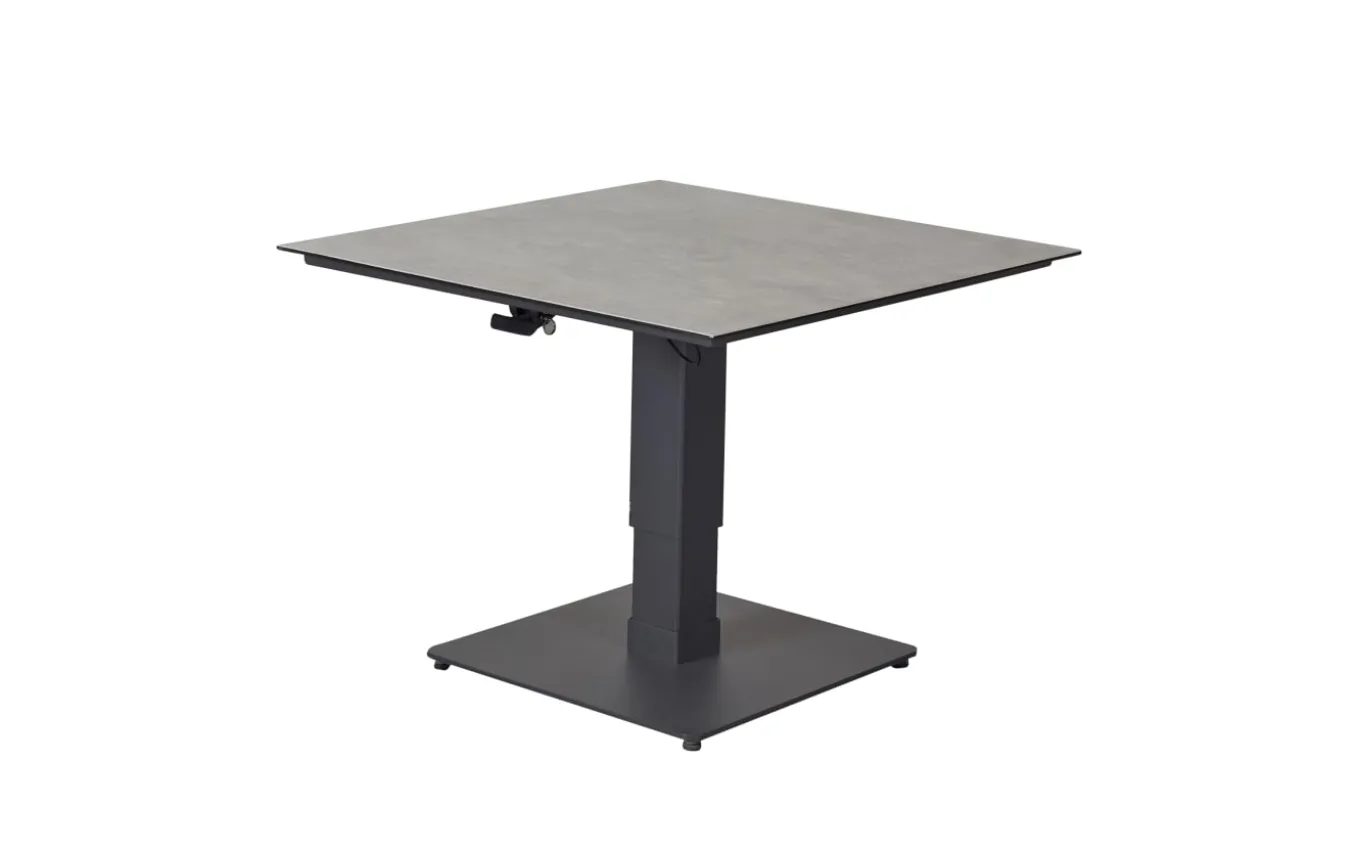 Lifttisch Bondino, anthrazit/grau