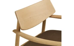 Loungesessel Olvera, Eiche/braun