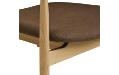 Loungesessel Olvera, Eiche/braun