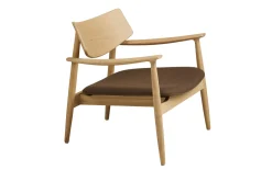 Loungesessel Olvera, Eiche/braun