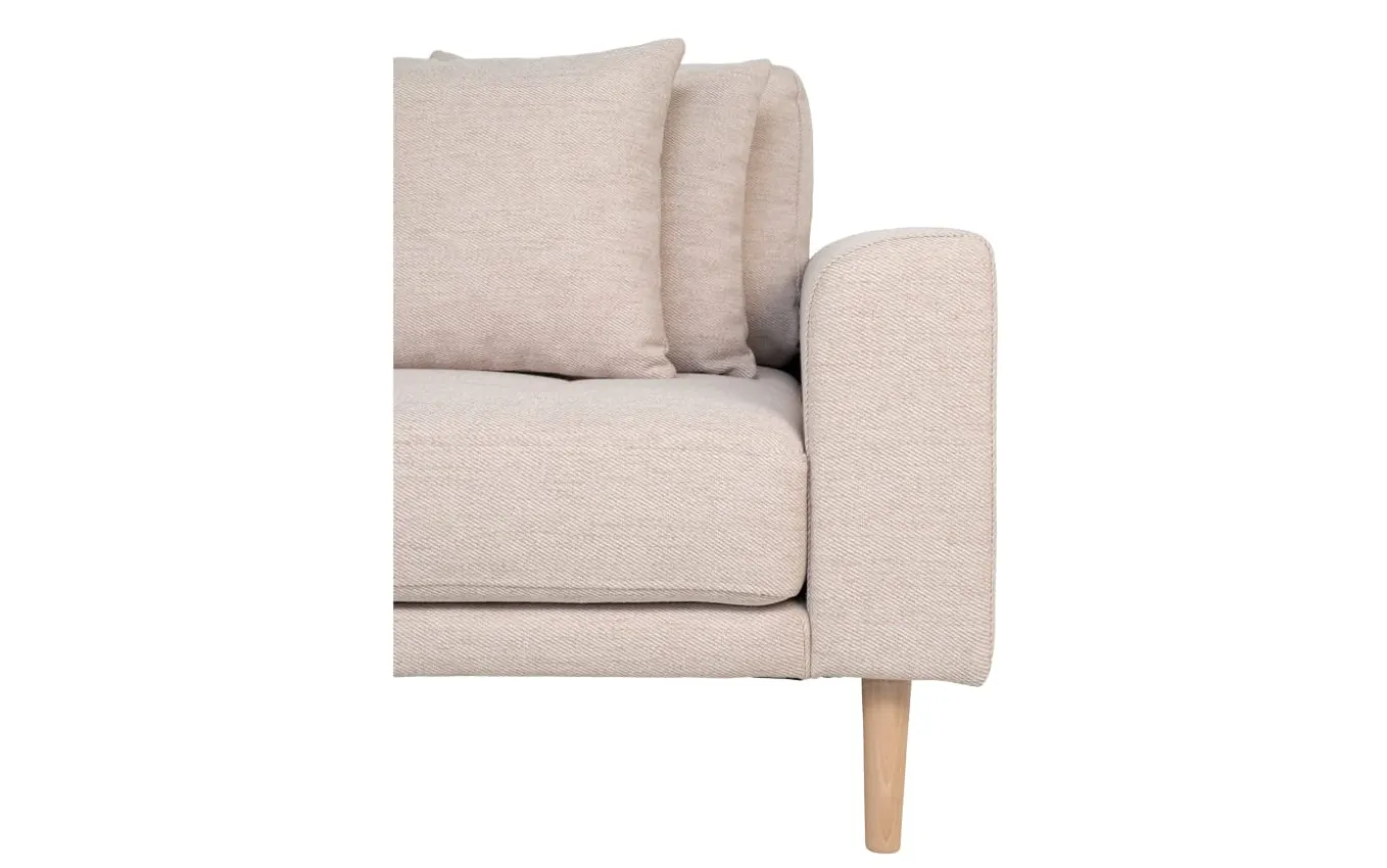 Lounge-Sofa Lido, sandfarbig