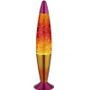 Magmaleuchte 2862, orange/gelb