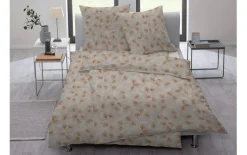 Mako-Interlock-Jersey Bettwäsche-Set, kupfer, 135 x 200 cm