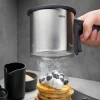 Mehl- und Puderzuckersieb Siva, silber, 10 cm