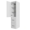 Midischrank 3006, weiß, 30 x 130 cm