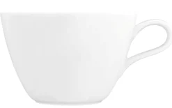 Milchkaffeeobertasse Life in weiß, 0,37 l