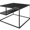 Minecraft Couchtisch, schwarz carbon Nachbildung