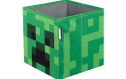 Minecraft Stoffboxen 2er-Set Zauberwürfel und Creeper, braun/grün