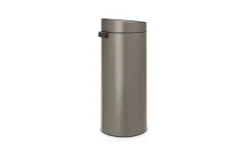 Mülleimer Touch Bin New, platinum, 30 L