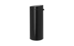 Mülleimer Touch Bin New, schwarz, 30 L
