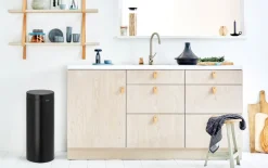 Mülleimer Touch Bin New, schwarz, 30 L