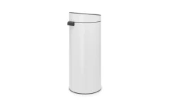 Mülleimer Touch Bin New, weiß, 30 L