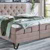 Motor-Boxspringbett Azurro, Creak Luna Rock, 180 x 200 cm, Härtegrad 2 und 3