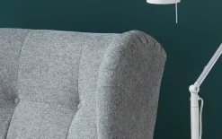 Ohrensessel Oskar, grau