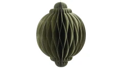 Papierkugel Zwiebel, grün, 20 cm