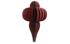 Papier-Ornament, rot, 20 cm