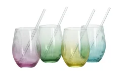 Partyset Spritz, mehrfarbig, 8-teilig