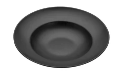 Pastateller Manhattan, schwarz matt, 27 cm