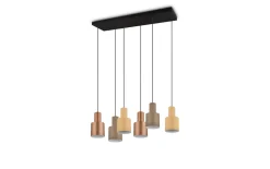 Pendelleuchte Agudo, mehrfarbig, 6 flammig, 85 cm