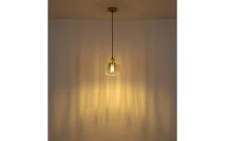 Pendelleuchte Alfred, sandfarbig, 1-flammig, 18 cm