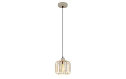 Pendelleuchte Alfred, sandfarbig, 1-flammig, 18 cm