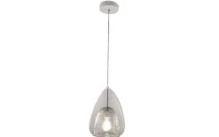 Pendelleuchte Britton, transparent, 1-flammig, 22 cm