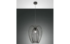 Pendelleuchte Camp, schwarz, 40 cm