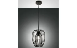 Pendelleuchte Camp, schwarz, 1-flammig, 25 cm