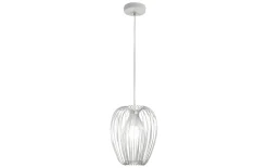 Pendelleuchte Camp, weiß, 1-flammig, 25 cm