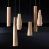 Pendelleuchte Caya 9908, Kerneiche, 35 x 12 cm