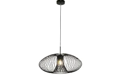 Pendelleuchte Fassa, schwarz, 60 cm