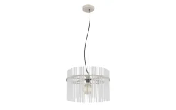 Pendelleuchte Gorley, beige, 1-flammig, 40 cm