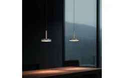 Pendelleuchte Guano, coffee/schwarz, 1-flammig