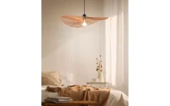 Pendelleuchte Laurine, schwarz/braun