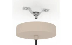 Pendelleuchte Romazzina, 1-flammig, sand, 32,5 cm